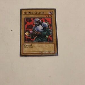 Yugioh Science Soldier Trading Card